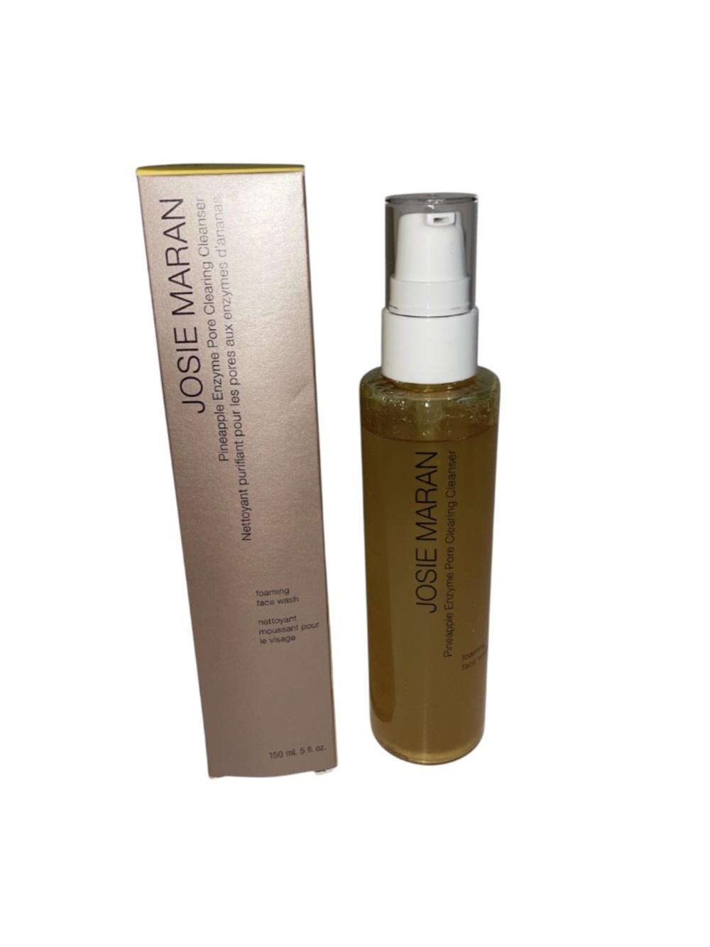 Josie Maran Pineapple Enzyme Pore Clearing Foaming Cleanser 5 Fl Oz New With Box